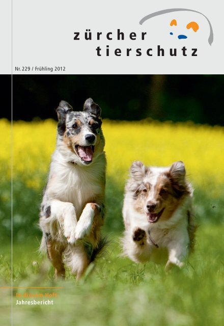 Nr. 229: Frühling 2012 inkl. Jahresbericht - Zürcher Tierschutz