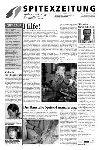 2006 - Spitex Oberengadin