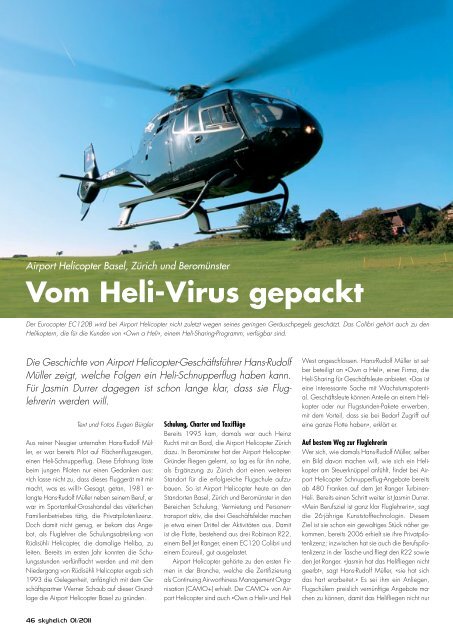 Ausgabe 1, 2011 - SkyNews.ch