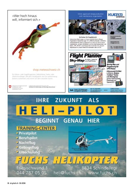 Ausgabe 1, 2011 - SkyNews.ch