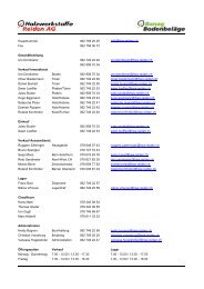 Die MitarbeiterInnen der HWS Reiden & Banag Bodenbeläge