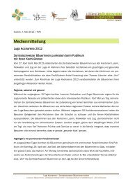 Medienmitteilung - Luzerner Bäuerinnen