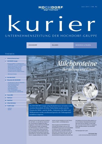 Kurier Nr. 90 - Juli 2011 - Hochdorf