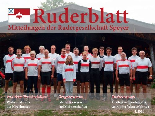 Ruderblatt Mitteilungen der Rudergesellschaft Speyer