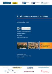 6. Mittelstandstag Hessen - Convent