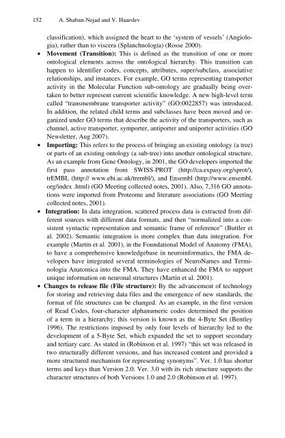 Bio-medical Ontologies Maintenance and Change Management