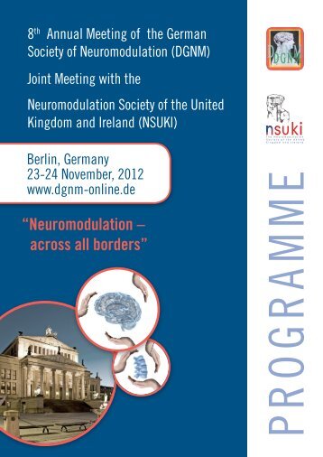 “Neuromodulation – across all borders” - DGNM