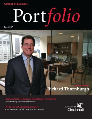 Portfolio - University of Cincinnati