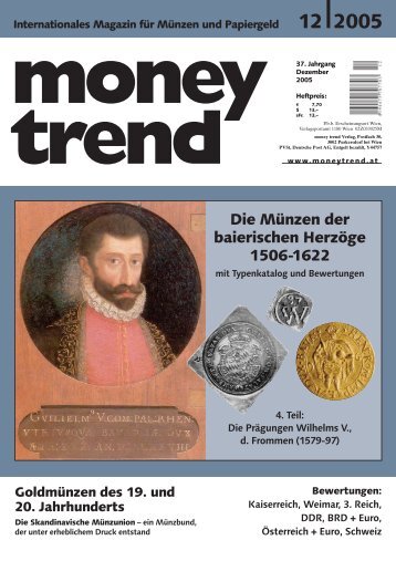 Die Münzen der baierischen Herzöge 1506-1622