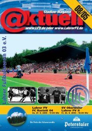 Download - Lahrer Fußballverein 03 eV