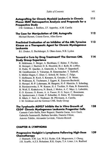 autologous blood and marrow transplantation - Blog Science ...