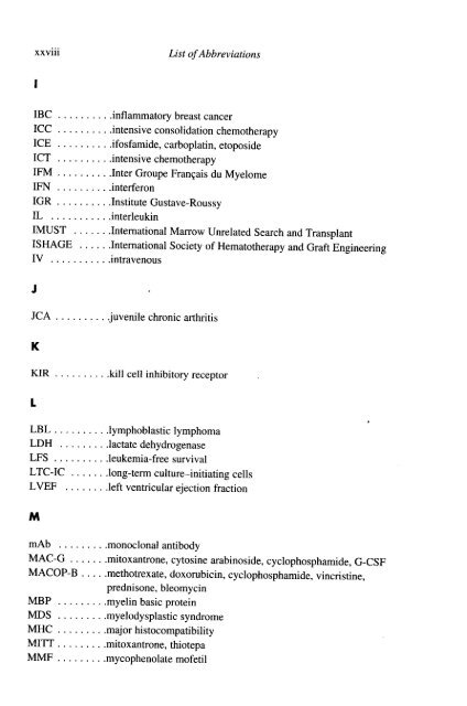 autologous blood and marrow transplantation - Blog Science ...