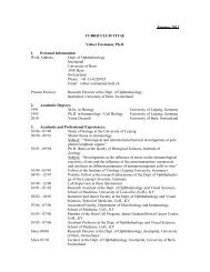 CV of Volker Enzmann - vision-research.eu