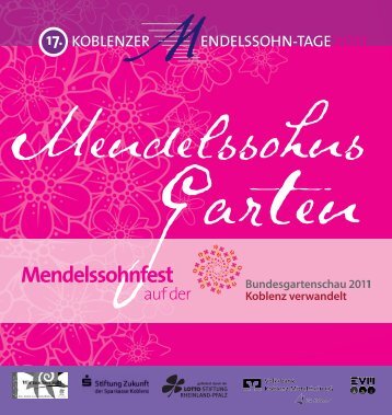 Mendelssohnfest - Koblenzer Mendelssohn-Tage