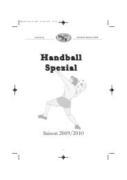 Handball Spezial - HSV Bockeroth