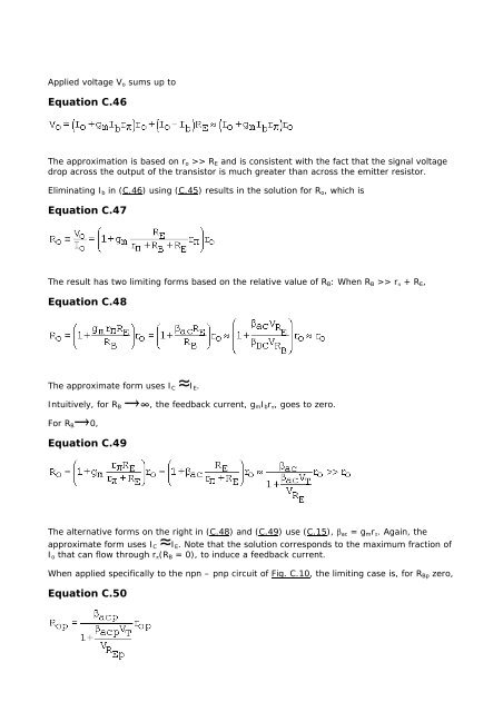 Bias Circuit