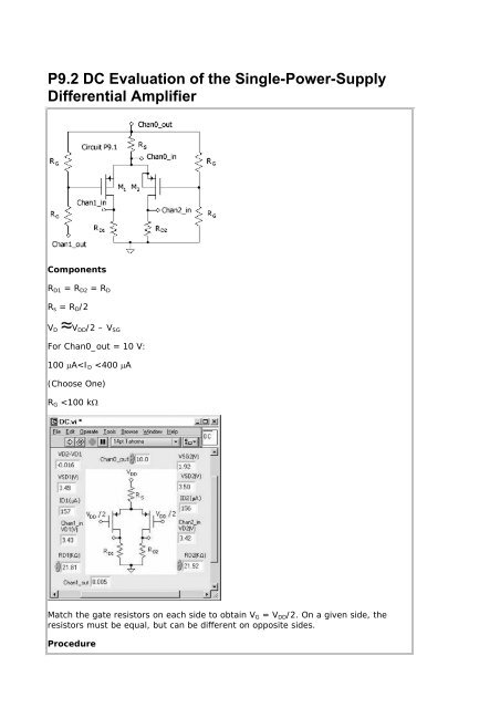 Bias Circuit