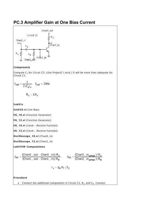 Bias Circuit