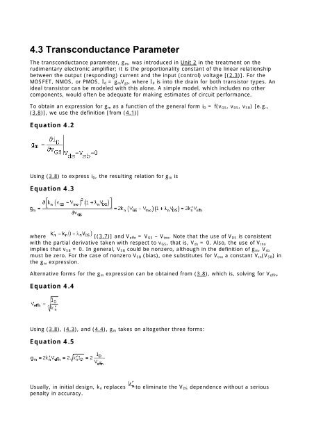 Bias Circuit