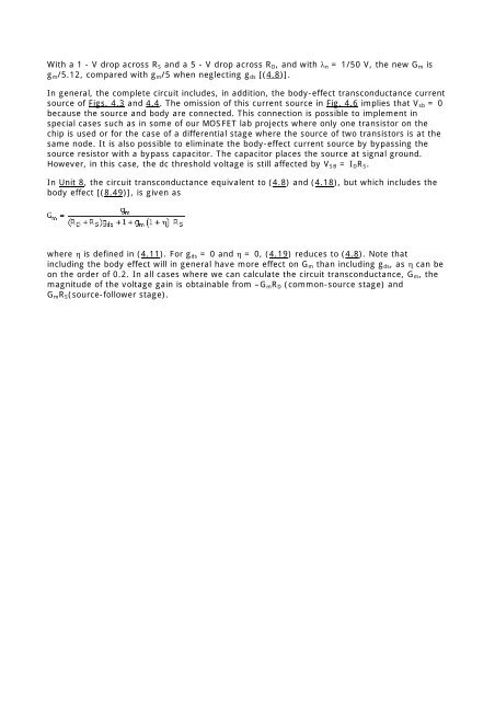 Bias Circuit