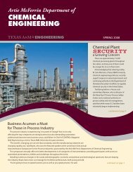 security - Department of Chemical Engineering - Texas A&M University