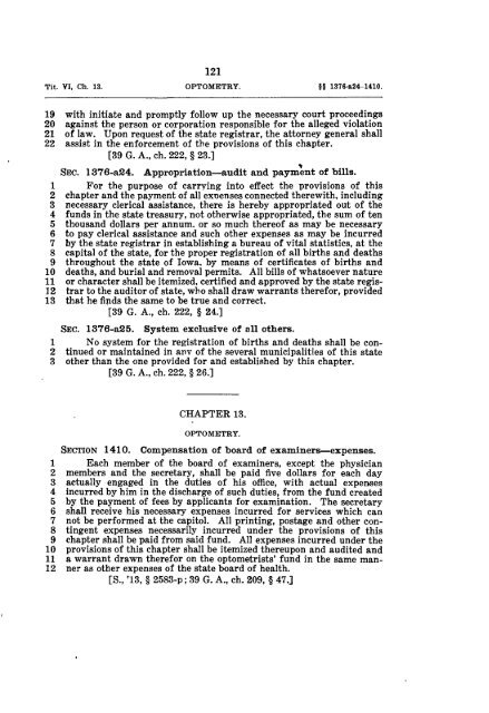 COMPILED CODE - Iowa Legislature - State of Iowa