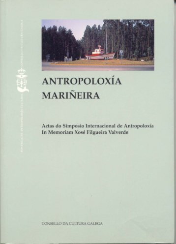 Antropoloxía mariñeira - Consello da Cultura Galega