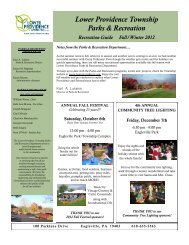 Lower Providence Township Parks & Recreation