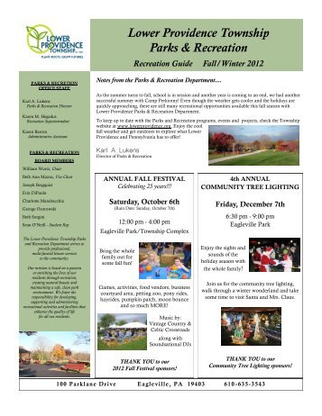 Lower Providence Township Parks & Recreation