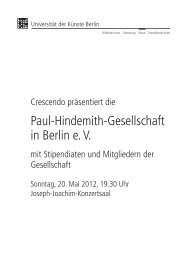 Paul-Hindemith-Gesellschaft in Berlin e. V.
