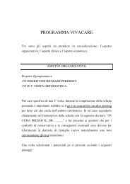 PROGRAMMA VIVACARE - Amici di Brugg