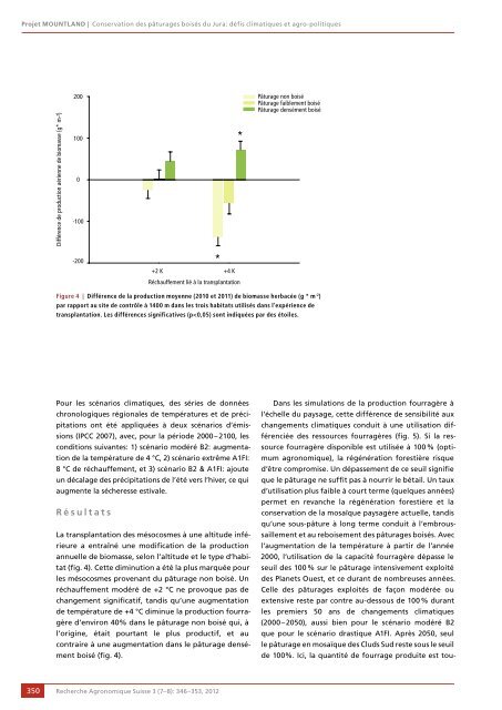 Télécharger le PDF - Agrarforschung Schweiz