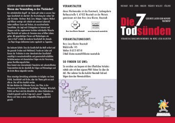 7 Todsünden - Willkomm Gemeinschaft eV Neustadt an der ...