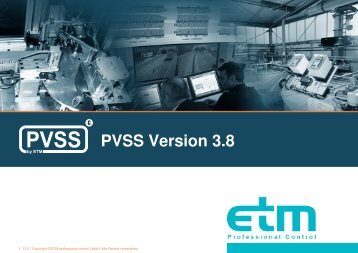 PVSS Version 3.8 - ScaSoft.at
