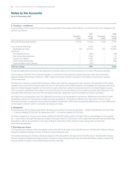 Kenmore European Industrial Fund Limited - Hemscott IR