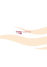 Geschäftsbericht 2010 TIGAS-Erdgas Tirol GmbH