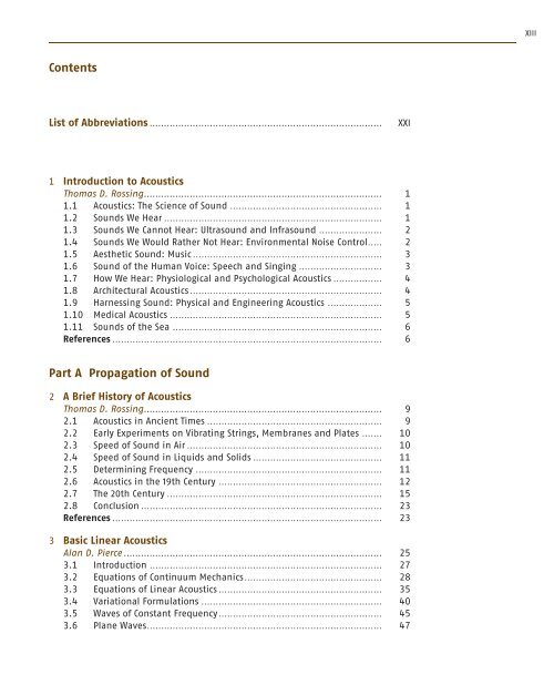 Introduction to Acoustics