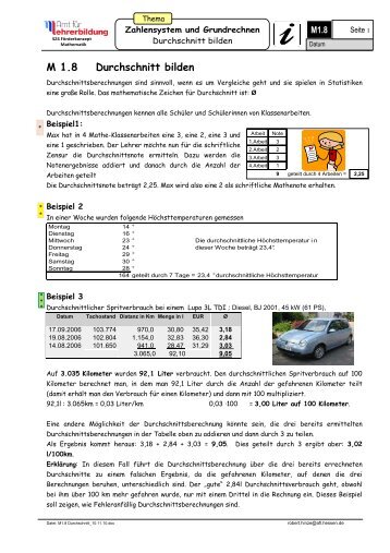 M1.8 Durchschnitt_10.11.10 - Hessen