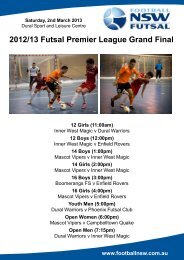 2012/13 Futsal Premier League Grand Final