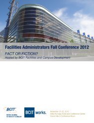 Download the FACABC Fall 2012 Attendee Brochure [PDF - BCIT