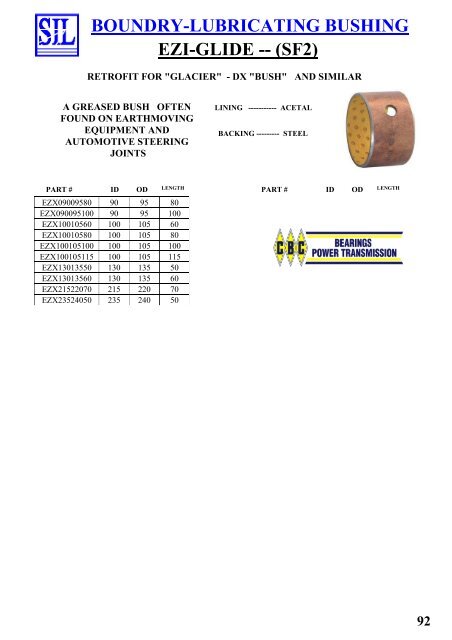 SIL Hydraulic Seals