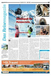 SVO: Das Reisemagazin 2. Februar 2013 - Dattelner Morgenpost