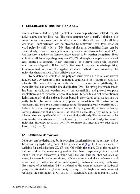 Handbook of Size Exclusion Chromatography and Related ...