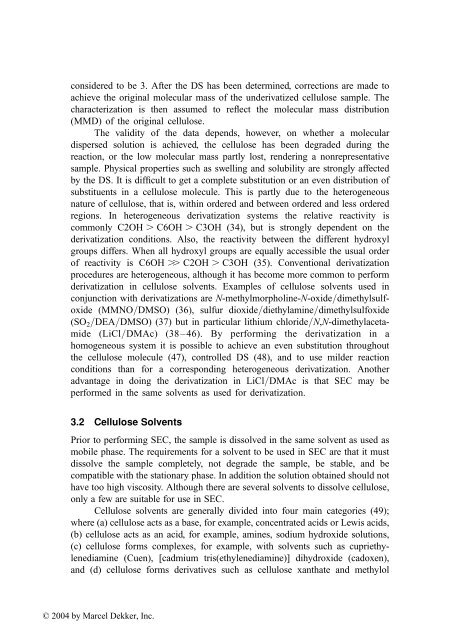 Handbook of Size Exclusion Chromatography and Related ...