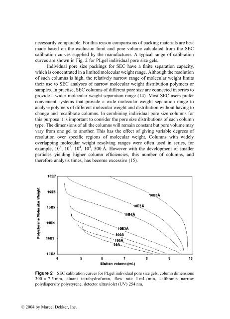 Handbook of Size Exclusion Chromatography and Related ...