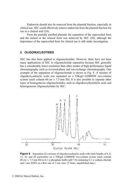 Handbook of Size Exclusion Chromatography and Related ...