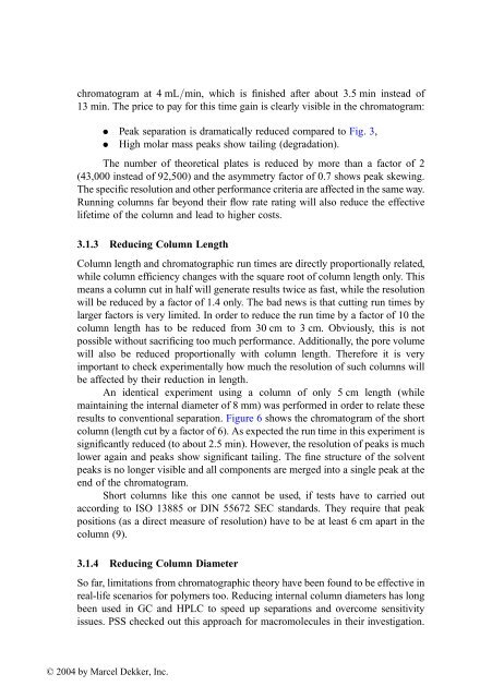 Handbook of Size Exclusion Chromatography and Related ...