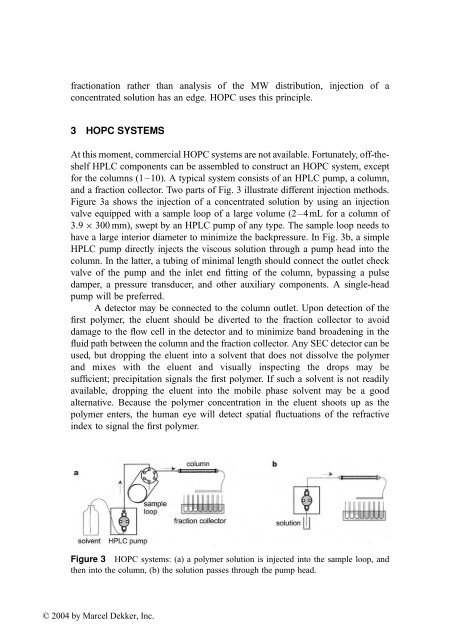 Handbook of Size Exclusion Chromatography and Related ...