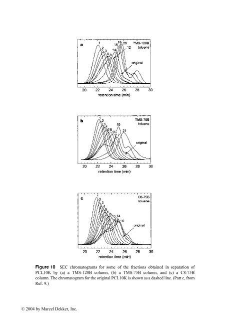 Handbook of Size Exclusion Chromatography and Related ...