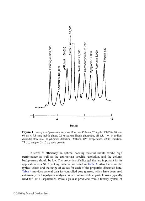 Handbook of Size Exclusion Chromatography and Related ...